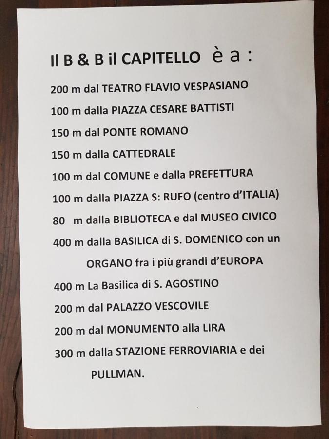 Bed & Breakfast Il Capitello